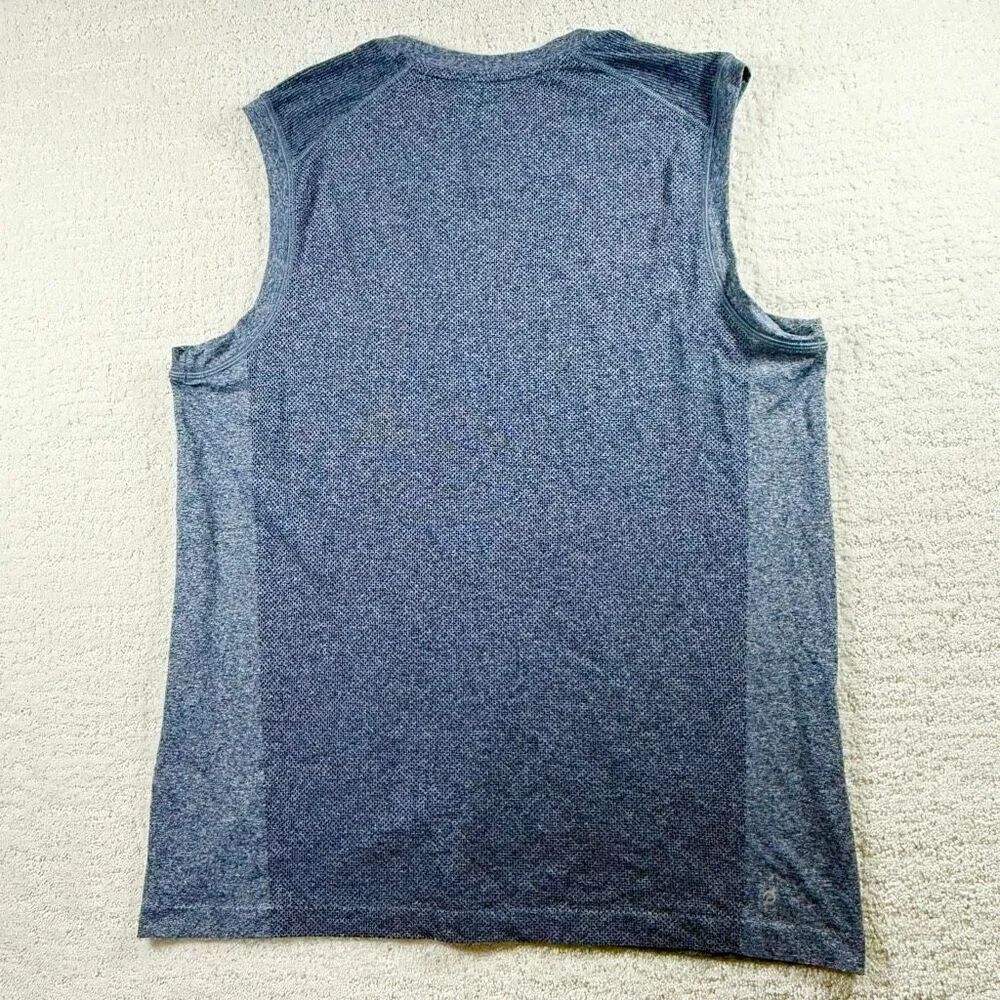 Peloton Seamless Sleeveless Athletic Muscle Tank in Deep Navy - US Men’s XL - Picture 2 of 7